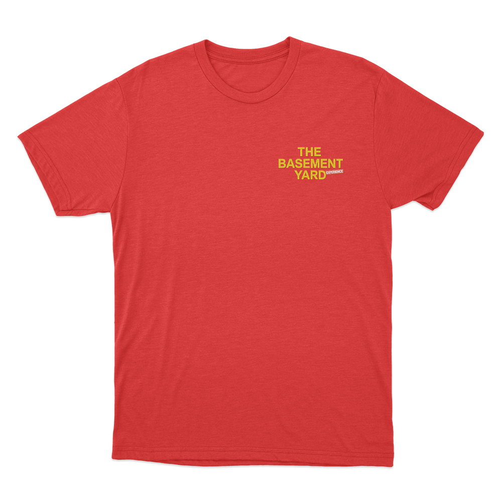 Basement Yard Experience Unisex T Shirt Red Basement Yard Experience Unisex T Shirt Red