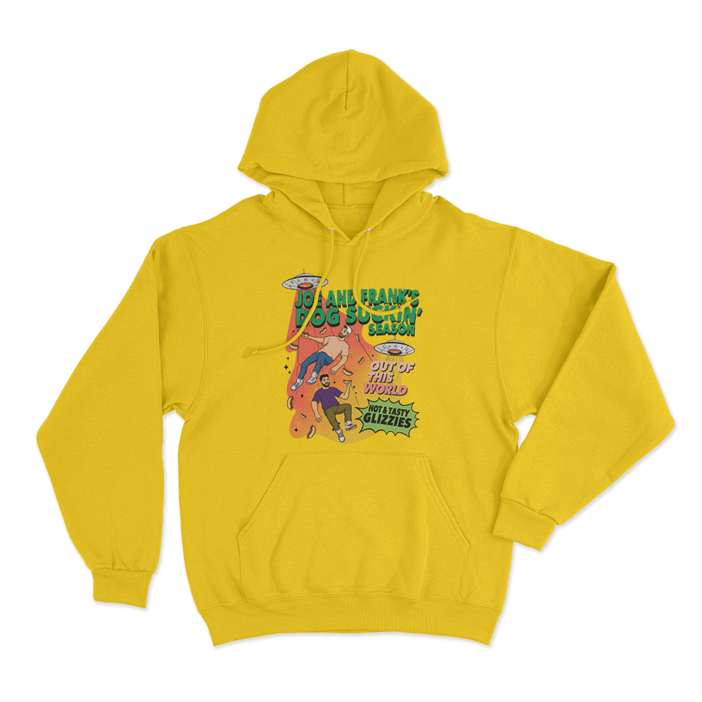 Dog Suckin Unisex Hoodie Yellow Dog Suckin Unisex Hoodie Yellow