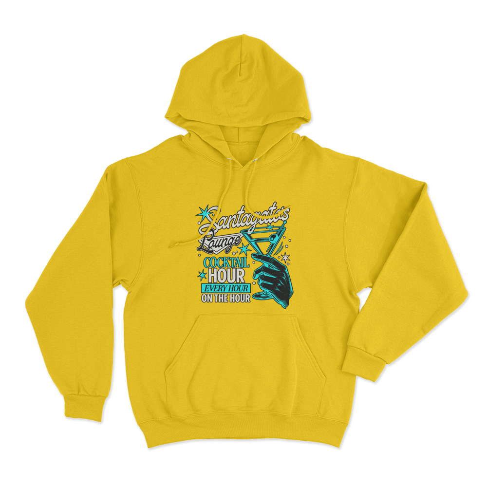 Santagato Lounge Unisex Hoodie Yellow Santagato Lounge Unisex Hoodie Yellow
