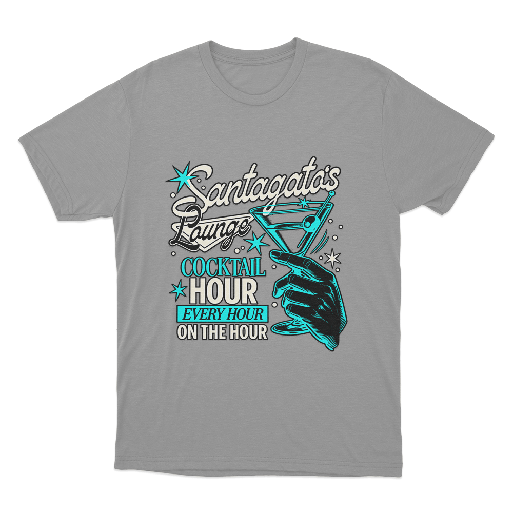 Santagato Lounge Unisex T Shirt Grey Santagato Lounge Unisex T Shirt Grey