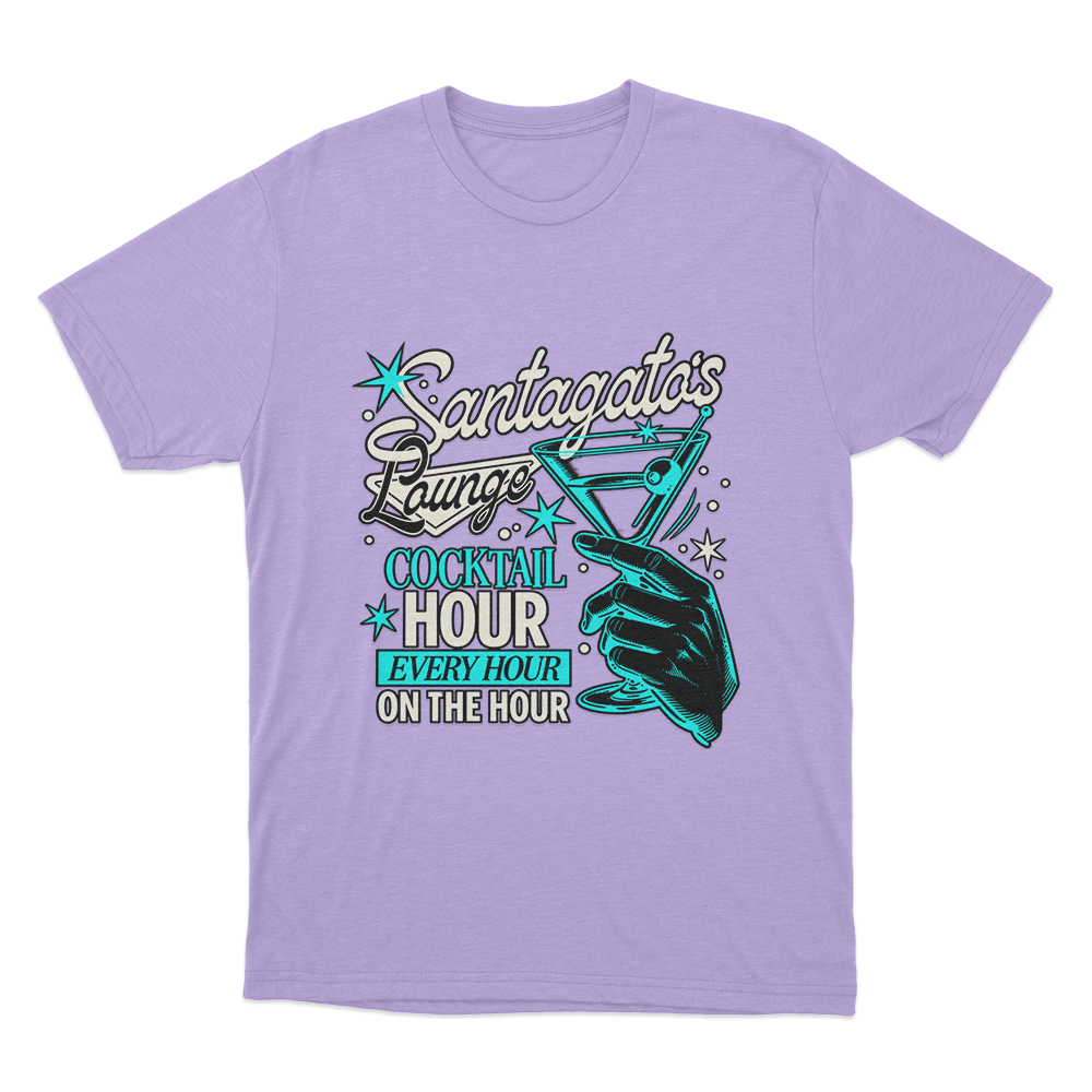 Santagato Lounge Unisex T Shirt Purple Santagato Lounge Unisex T Shirt Purple