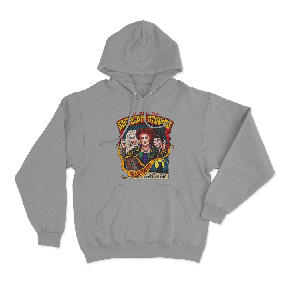 Santagato Studios All Hallows Eve Unisex Hoodie Grey Santagato Studios All Hallows Eve Unisex Hoodie Grey