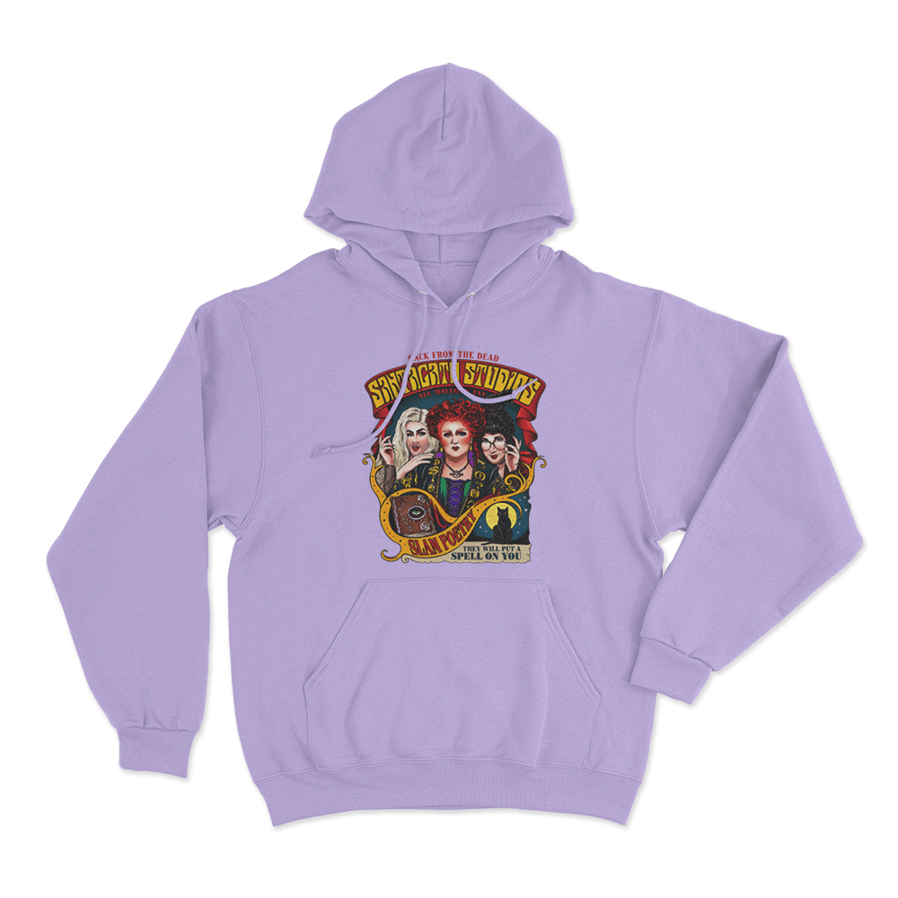 Santagato Studios All Hallows Eve Unisex Hoodie Purple Santagato Studios All Hallows Eve Unisex Hoodie Purple