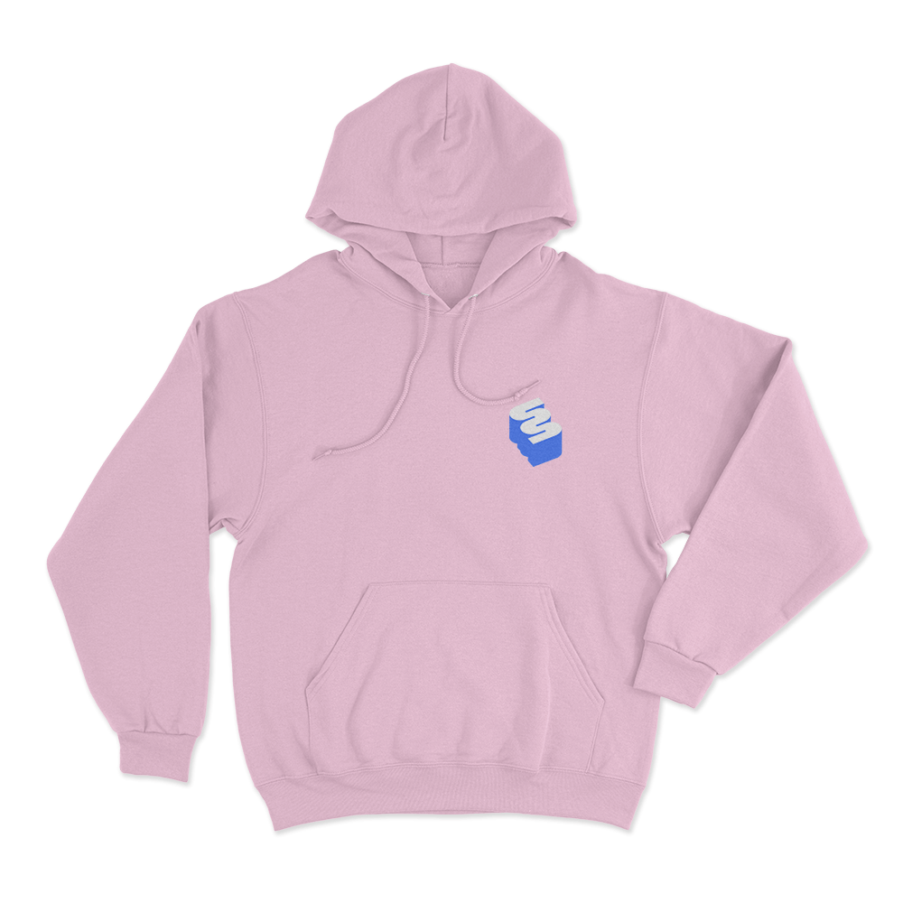 Santagato Studios Logo Unisex Hoodie Pink Santagato Studios Logo Unisex Hoodie Pink