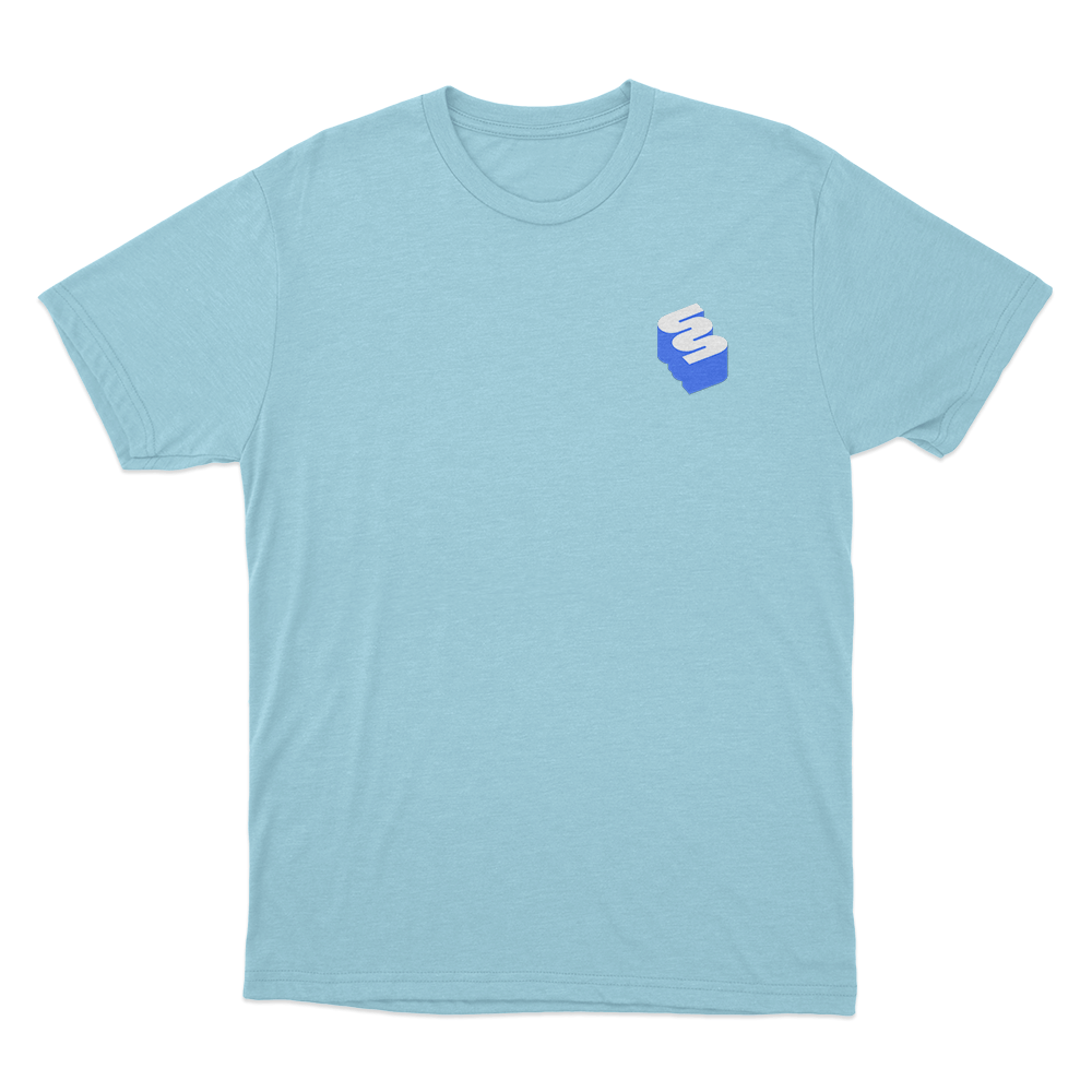 Santagato Studios Logo Unisex T Shirt Sky Blue Santagato Studios Logo Unisex T Shirt Sky Blue