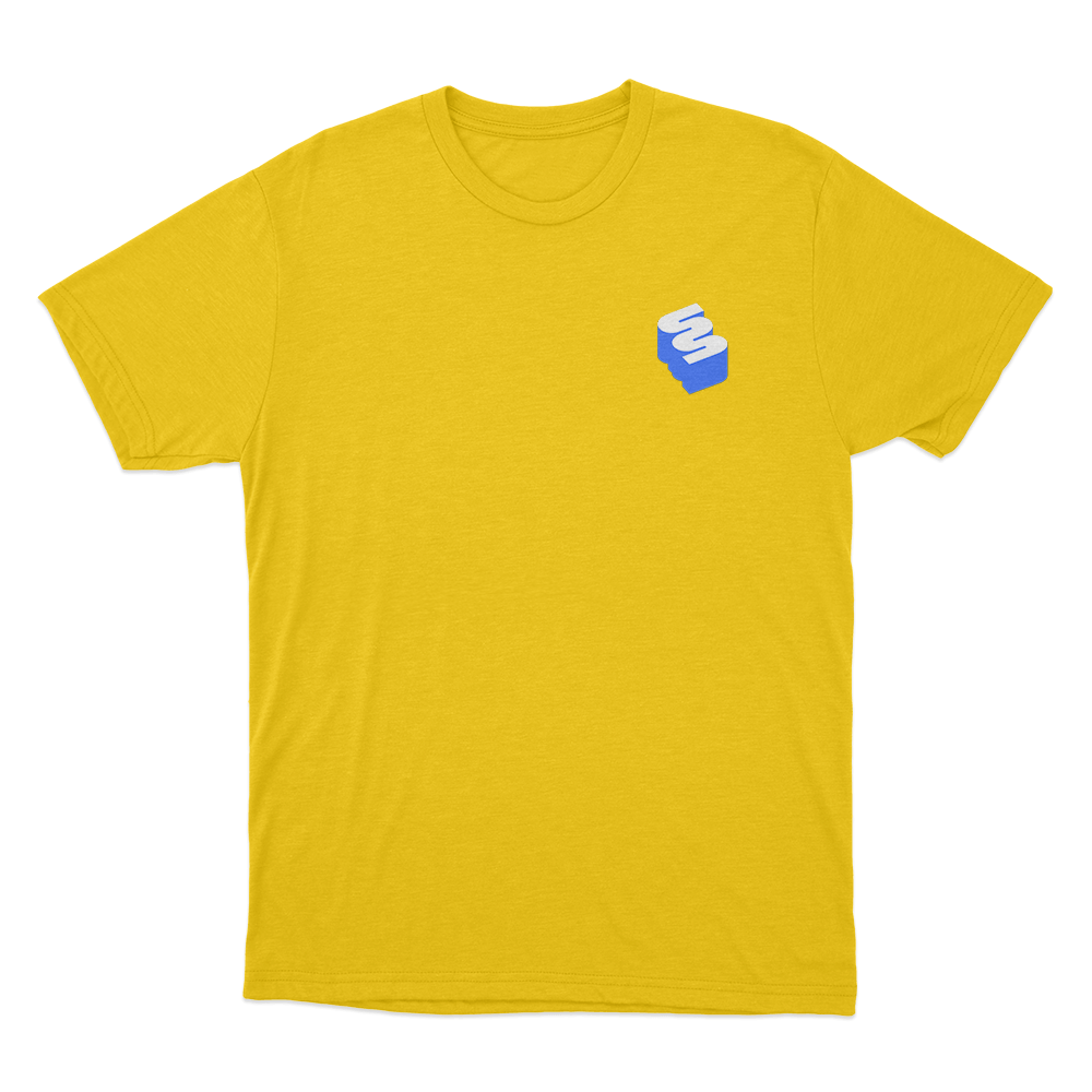 Santagato Studios Logo Unisex T Shirt Yellow Santagato Studios Logo Unisex T Shirt Yellow