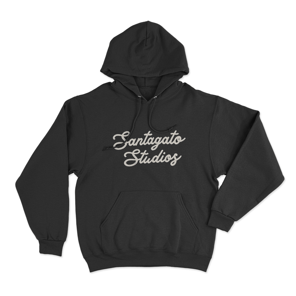 Santagato Studios Unisex Hoodie Black Santagato Studios Unisex Hoodie Black