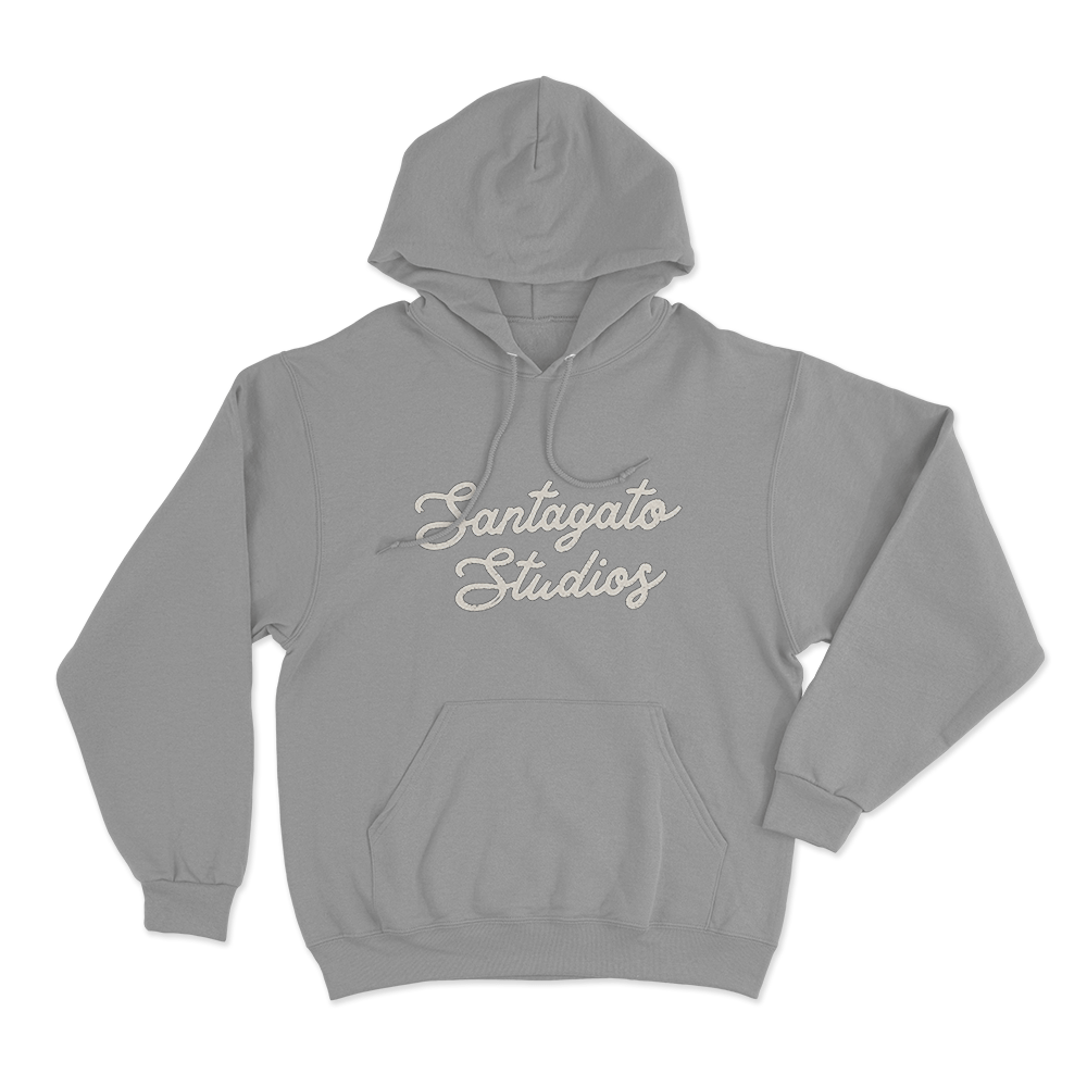 Santagato Studios Unisex Hoodie Grey Santagato Studios Unisex Hoodie Grey
