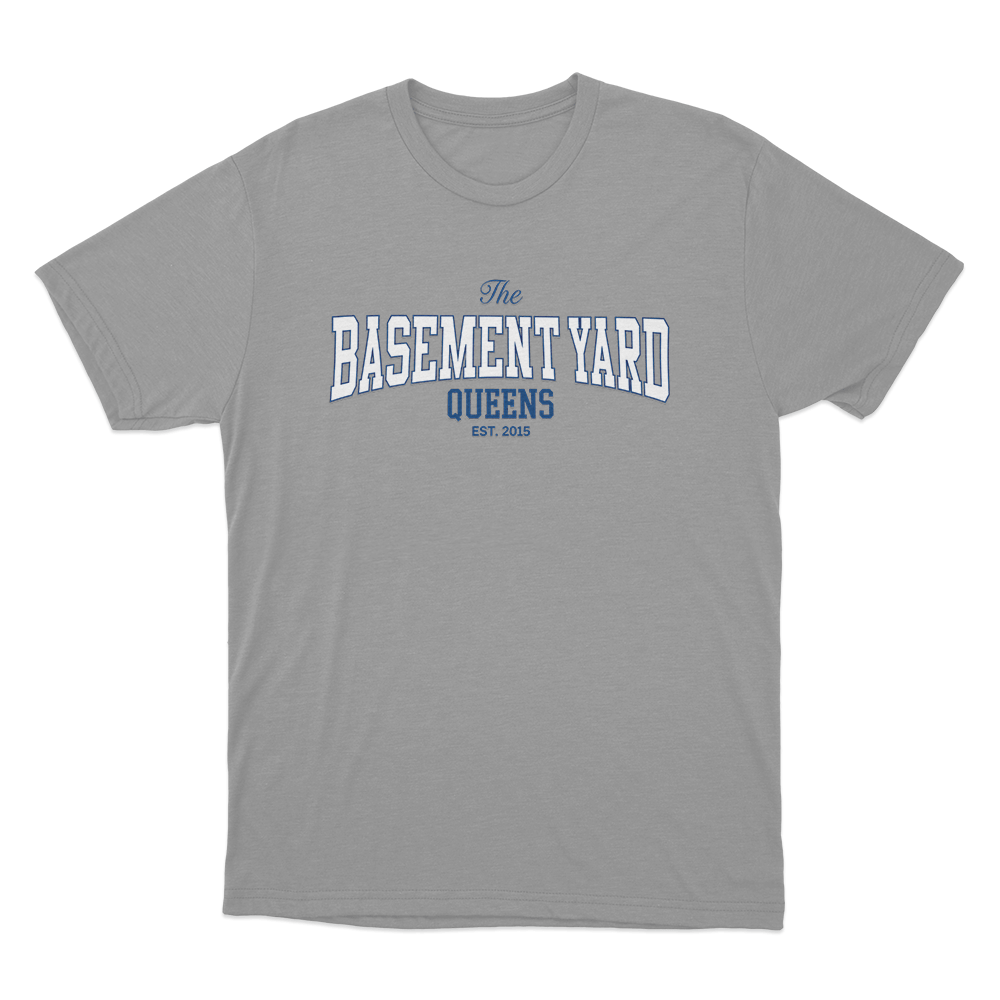 The Basement Yard Queens Est. 2015 Unisex T Shirt Grey The Basement Yard Queens Est. 2015 Unisex T Shirt Grey