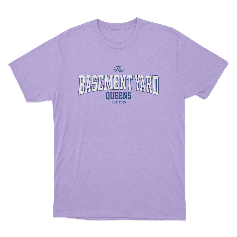 The Basement Yard Queens Est. 2015 Unisex T Shirt Purple The Basement Yard Queens Est. 2015 Unisex T Shirt Purple